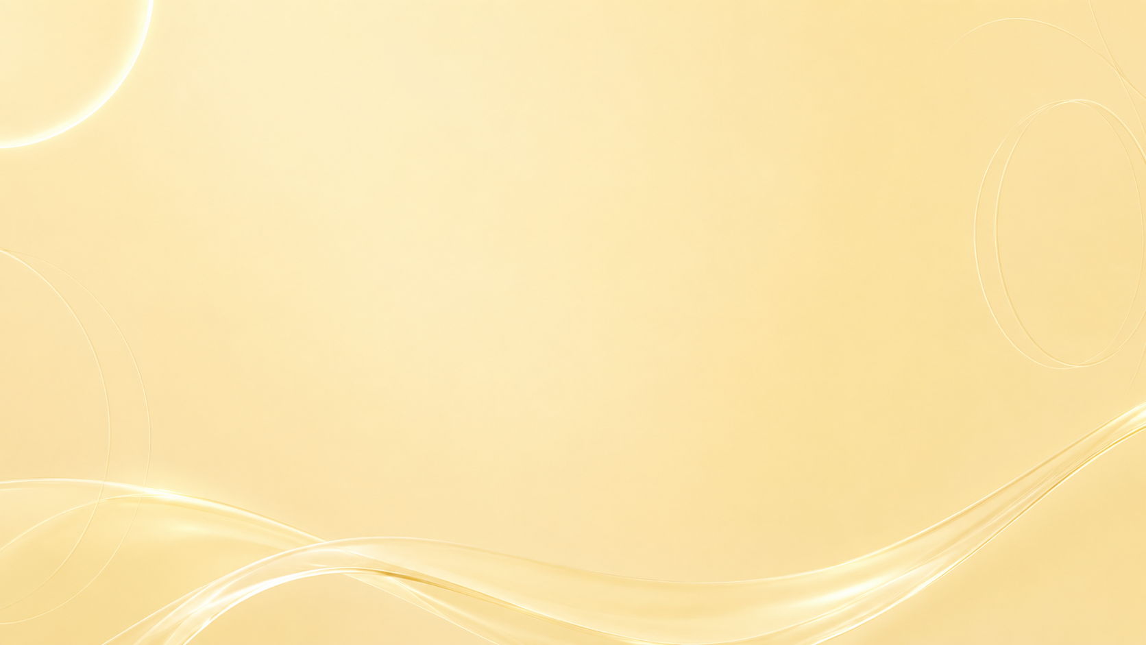 Soft golden OPTIMA background with fluid wave details