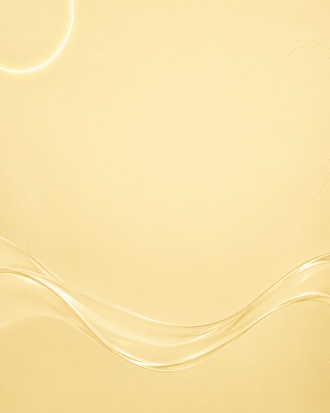 Soft golden OPTIMA background with fluid wave details